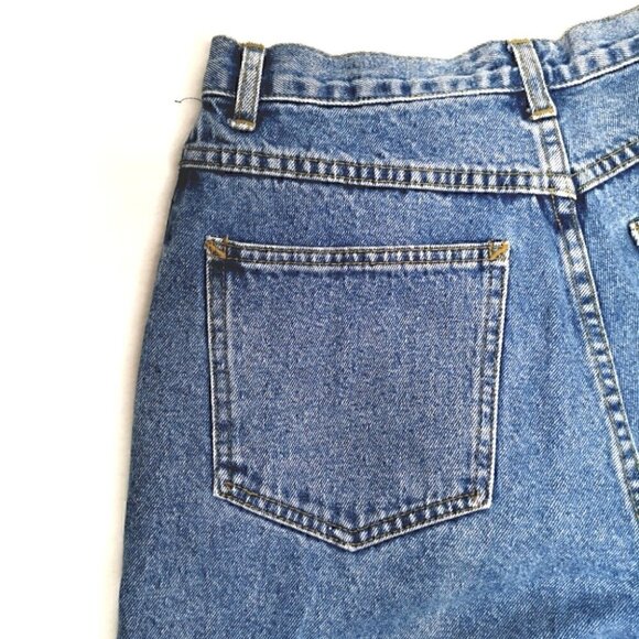 Bill Blass Vintage EUC Trendy High Rise Mom Pants Jeans Cotton Big Pockets - Picture 10 of 12